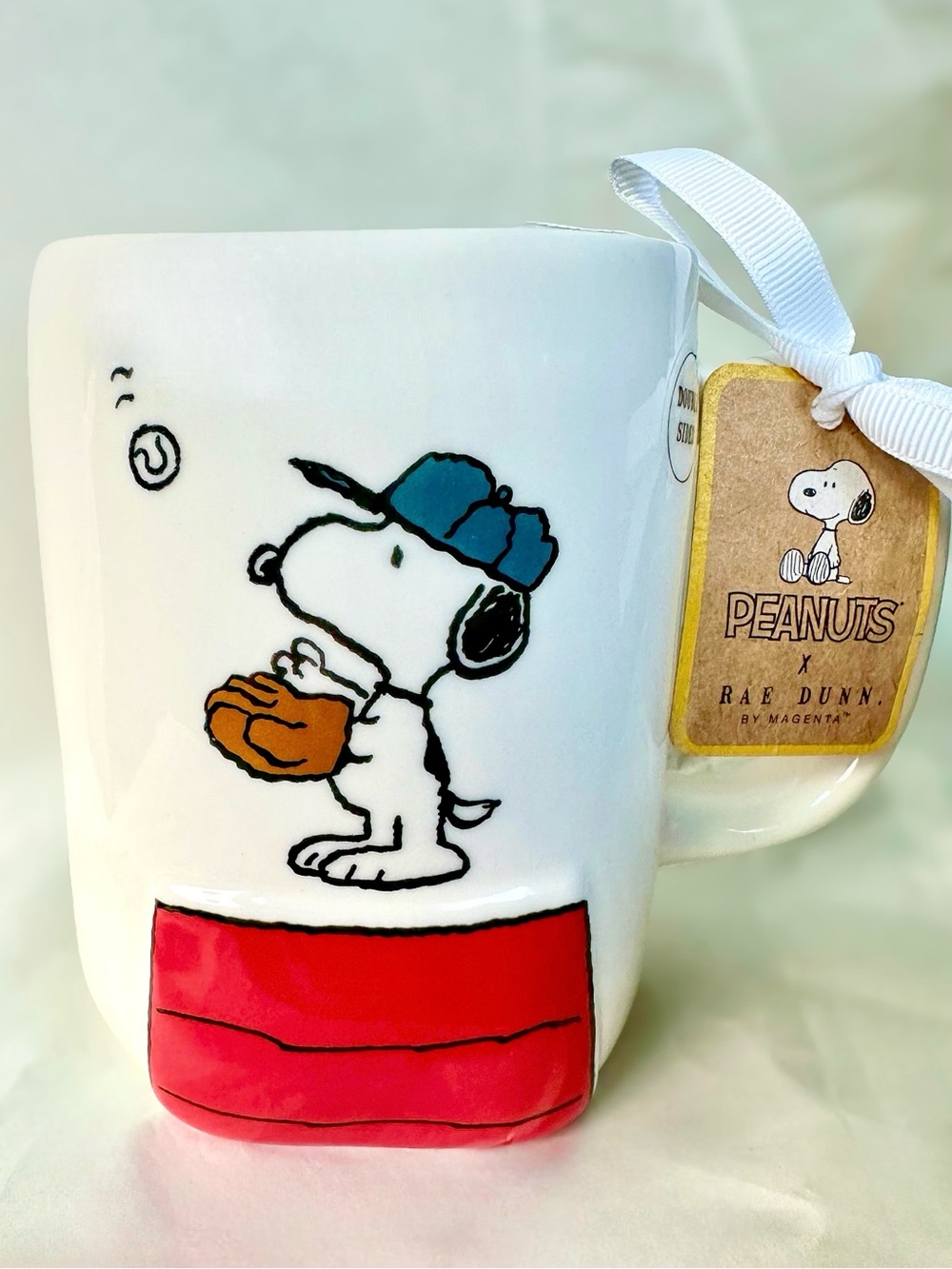 Snoopy Peanuts “All Star Dad” Double-Sided Collectible Mug by Rae Dunn